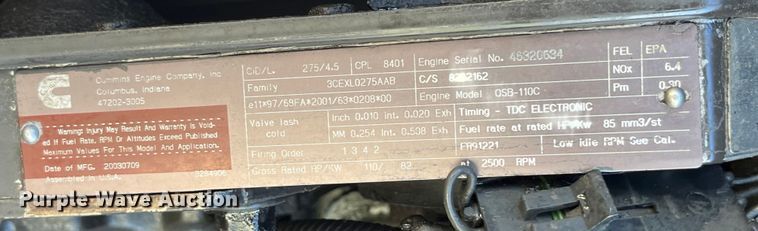 image for item LD9499 2003 Sky Trak 8042 telehandler