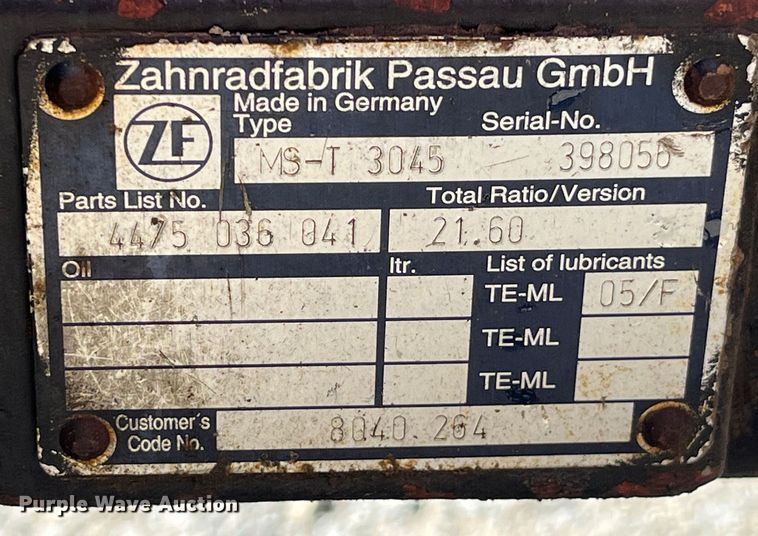 image for item LD9499 2003 Sky Trak 8042 telehandler