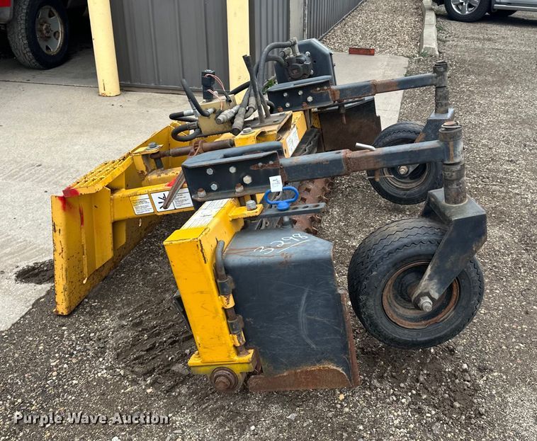 image for item LR9302 Nortec  PS600II skid steer landscape rake