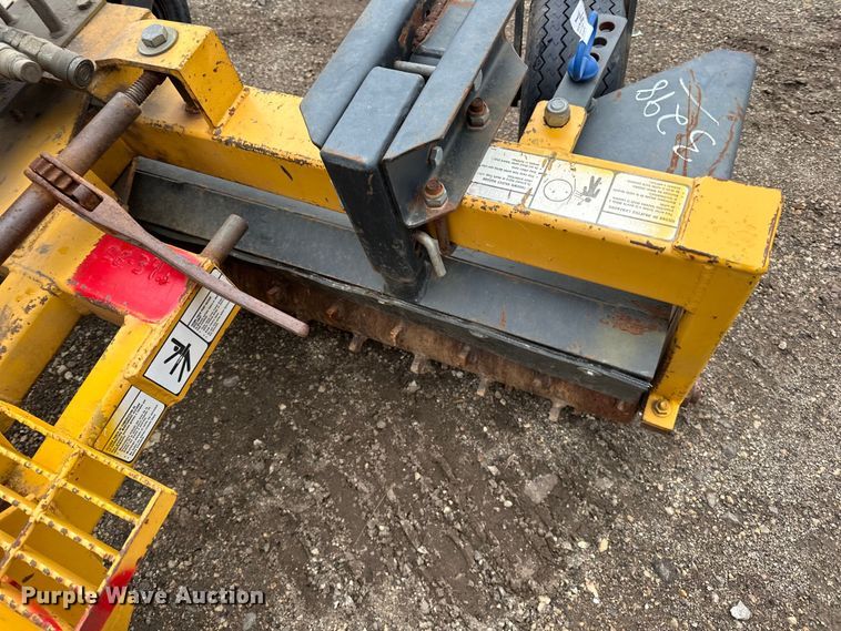 image for item LR9302 Nortec  PS600II skid steer landscape rake