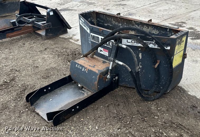 image for item LR9303 Loegering  Mud Bucket  skid steer concrete placer 