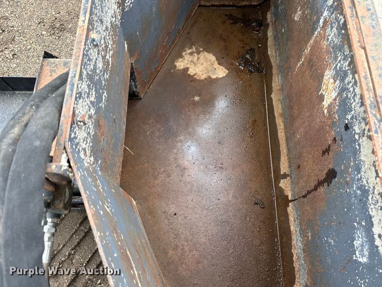 image for item LR9303 Loegering  Mud Bucket  skid steer concrete placer 