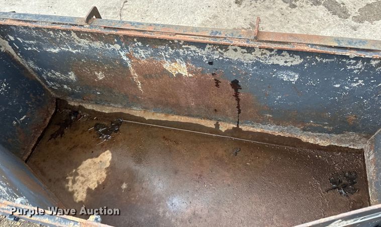 image for item LR9303 Loegering  Mud Bucket  skid steer concrete placer 