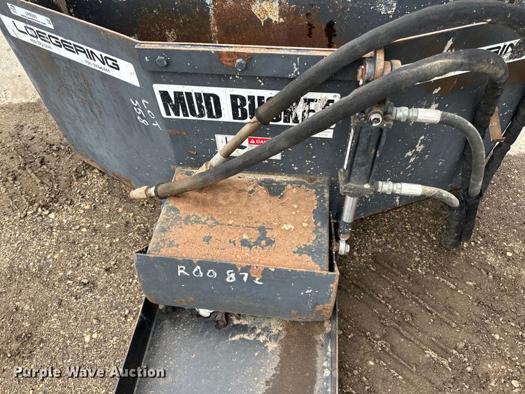 image for item LR9303 Loegering  Mud Bucket  skid steer concrete placer 