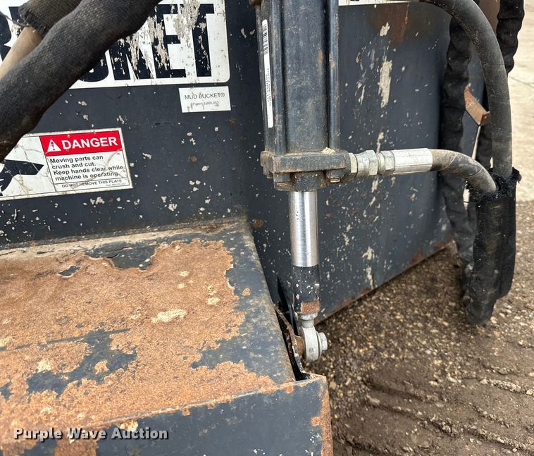 image for item LR9303 Loegering  Mud Bucket  skid steer concrete placer 