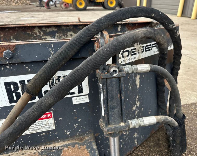 image for item LR9303 Loegering  Mud Bucket  skid steer concrete placer 