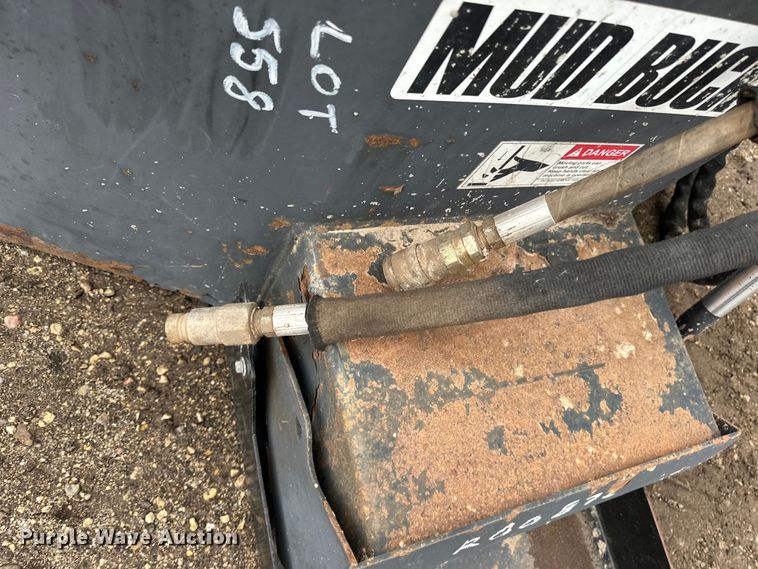 image for item LR9303 Loegering  Mud Bucket  skid steer concrete placer 