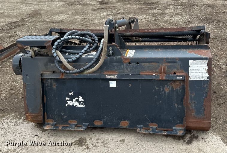 image for item LR9305 Kem Enterprises Rockhound 60A skid steer landscape rake