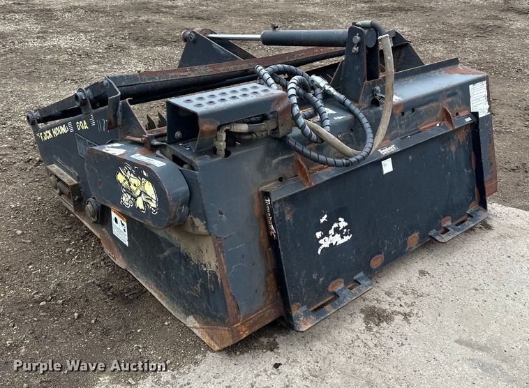 image for item LR9305 Kem Enterprises Rockhound 60A skid steer landscape rake