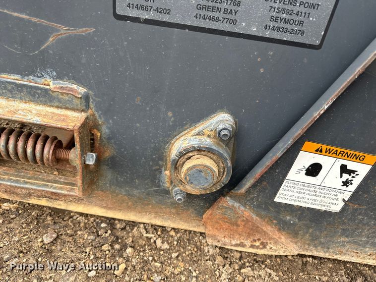 image for item LR9305 Kem Enterprises Rockhound 60A skid steer landscape rake