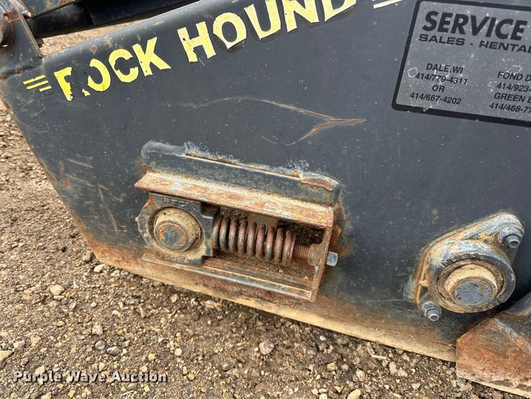 image for item LR9305 Kem Enterprises Rockhound 60A skid steer landscape rake