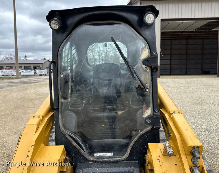 image for item LR9312 2015 Caterpillar 279D skid steer loader