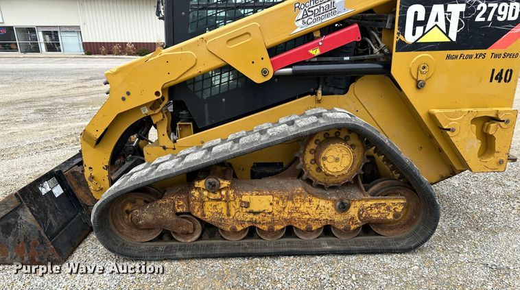image for item LR9312 2015 Caterpillar 279D skid steer loader