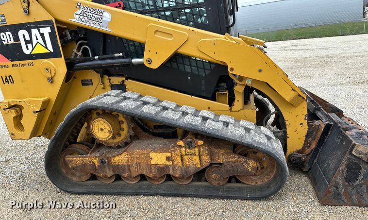 image for item LR9312 2015 Caterpillar 279D skid steer loader