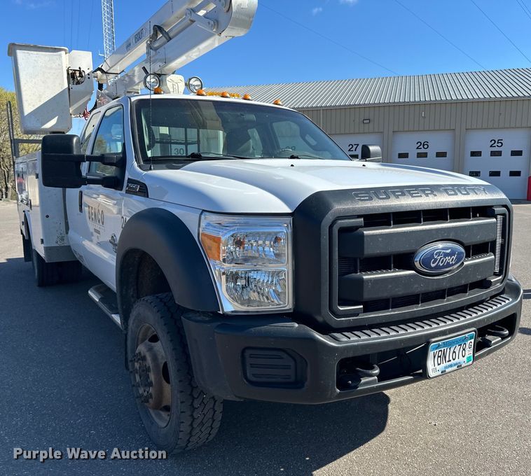 image for item LR9316 2015 Ford  F550 SuperCab bucket truck