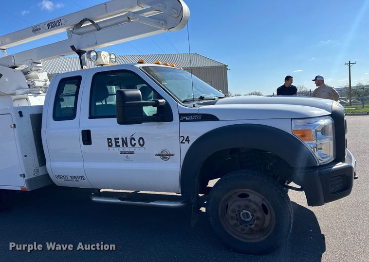 image for item LR9316 2015 Ford  F550 SuperCab bucket truck