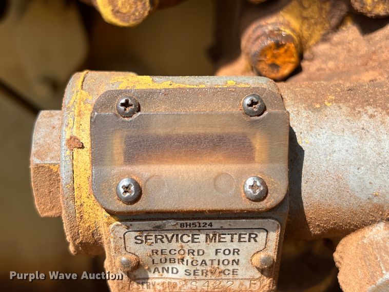 image for item LU9842 1967 Caterpillar 12F rigid frame motor grader