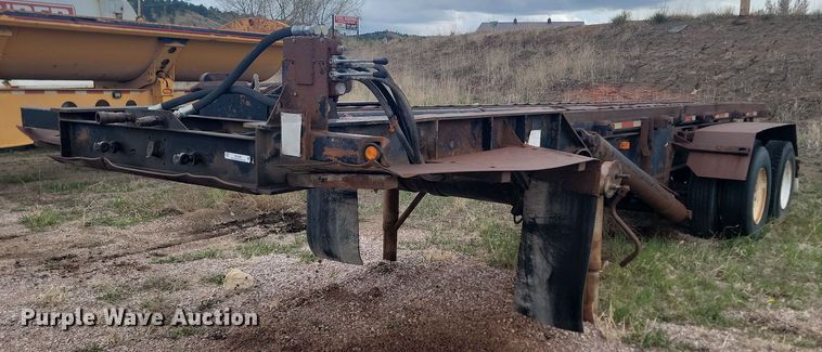 image for item ML9285 1995 roll-off container trailer