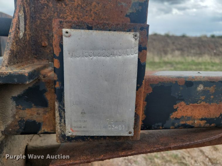 image for item ML9285 1995 roll-off container trailer