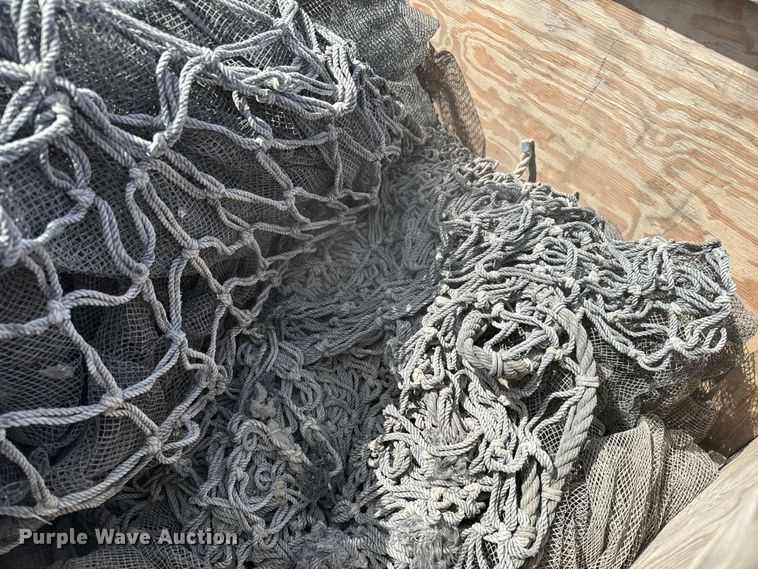 (2) bins of debris netting in Wichita, KS Item NH9134 for sale