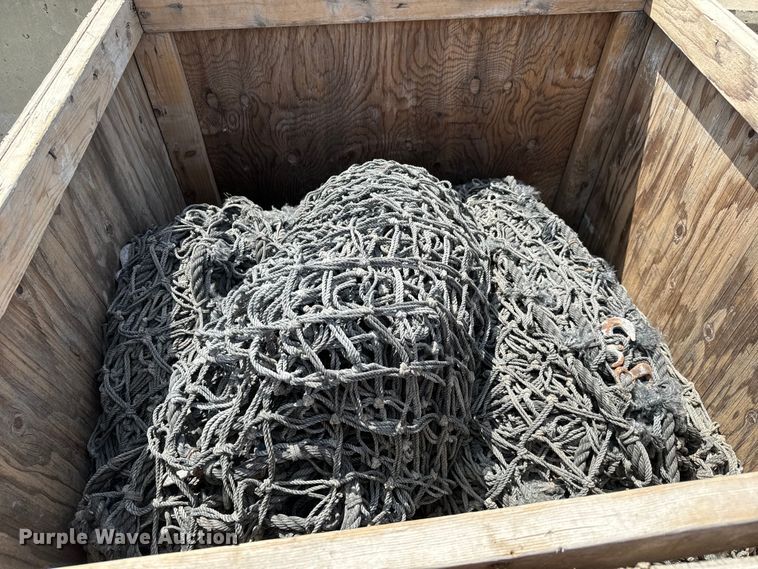 (2) bins of debris netting in Wichita, KS Item NH9134 for sale