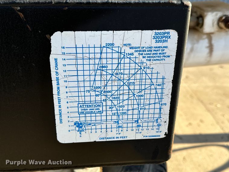 image for item NH9189 Auto Crane 3203 PRX truck mounted crane