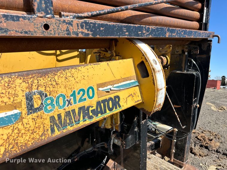 image for item NJ9470 2001 Vermeer D80x120 Navigator  directional boring unit