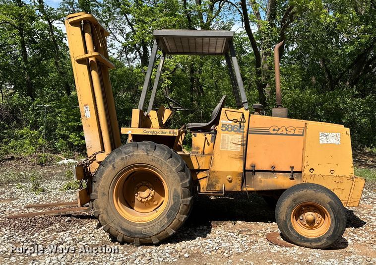 image for item NR9807 1997 Case 586E forklift