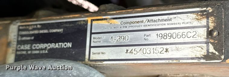 image for item NR9807 1997 Case 586E forklift
