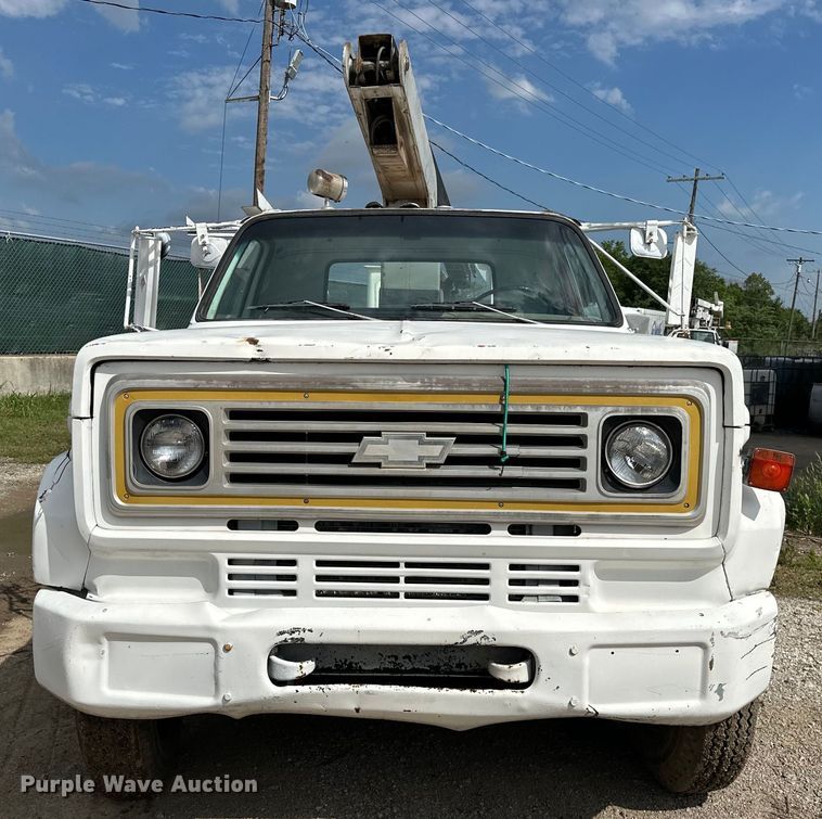 image for item NR9836 1979 Chevrolet  C50 bucket truck