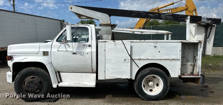 image for item NR9836 1979 Chevrolet  C50 bucket truck
