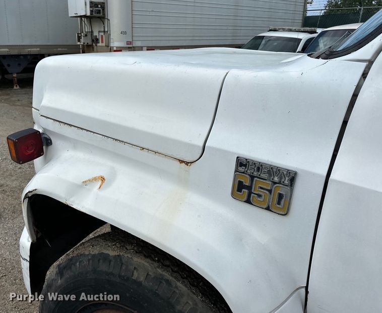 image for item NR9836 1979 Chevrolet  C50 bucket truck