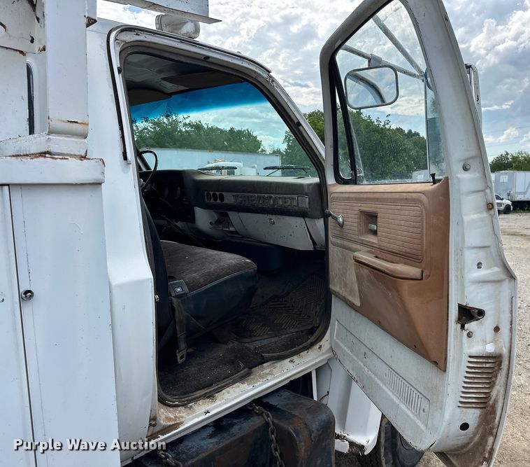 image for item NR9836 1979 Chevrolet  C50 bucket truck