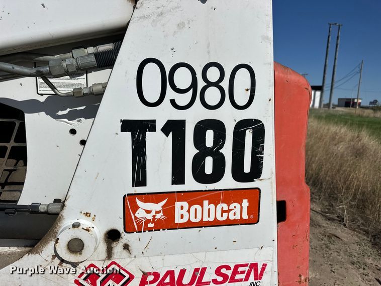 image for item NS9205 2011 Bobcat T180 tracked skid steer loader