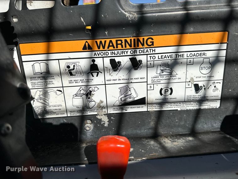 image for item NS9205 2011 Bobcat T180 tracked skid steer loader