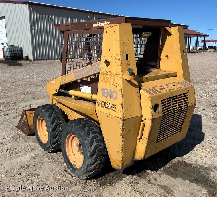 image for item NS9208 1995 Case 1840 skid steer loader