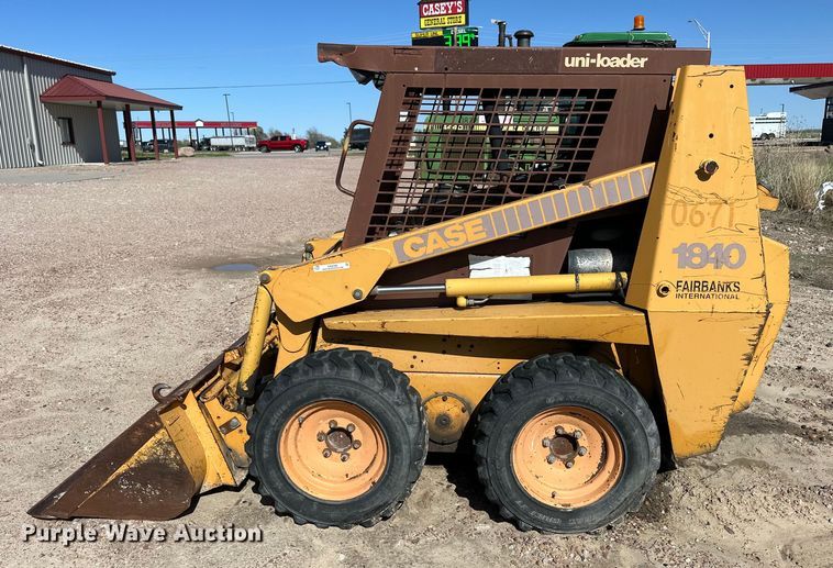 image for item NS9208 1995 Case 1840 skid steer loader