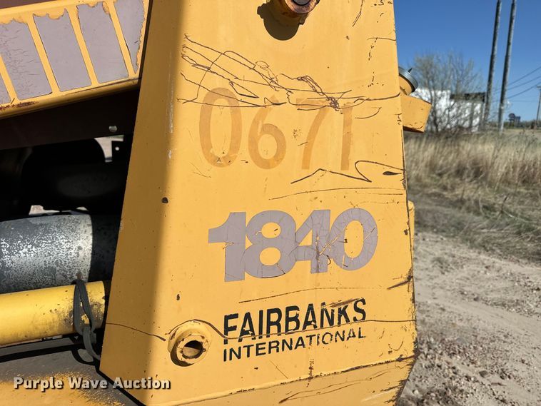 image for item NS9208 1995 Case 1840 skid steer loader