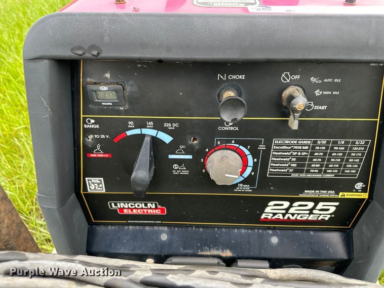 image for item NT9185 Lincoln Electric 225 Ranger  welder