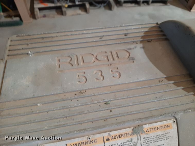 image for item NV9064 Rigid 535 pipe threader