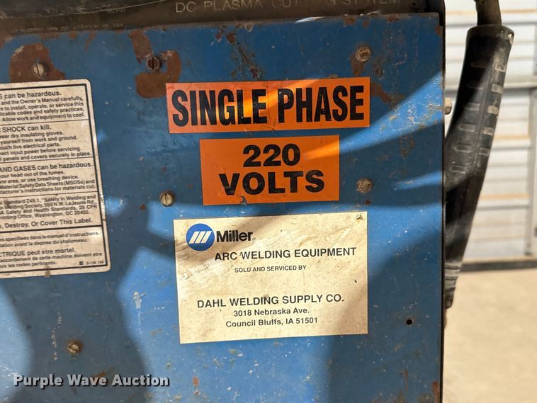 image for item NV9073 Millerm Spectrum 500 plasma cutter