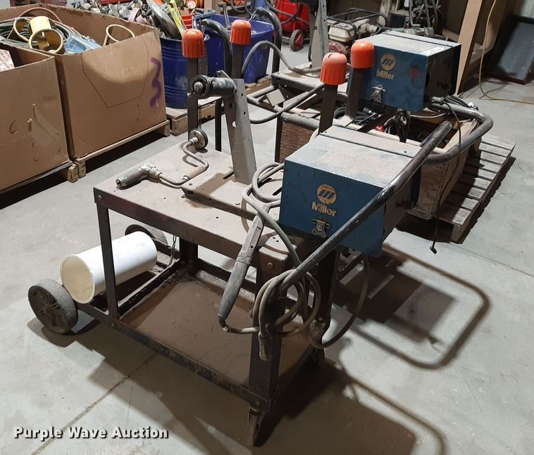 (2) Miller S22A wire feeders in Wichita, KS Item NV9077 for sale