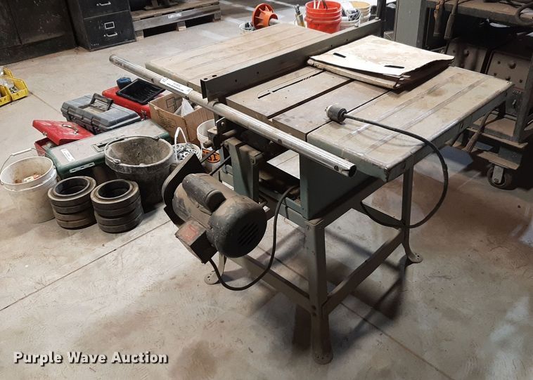image for item NV9082 Delta Model 10 table saw