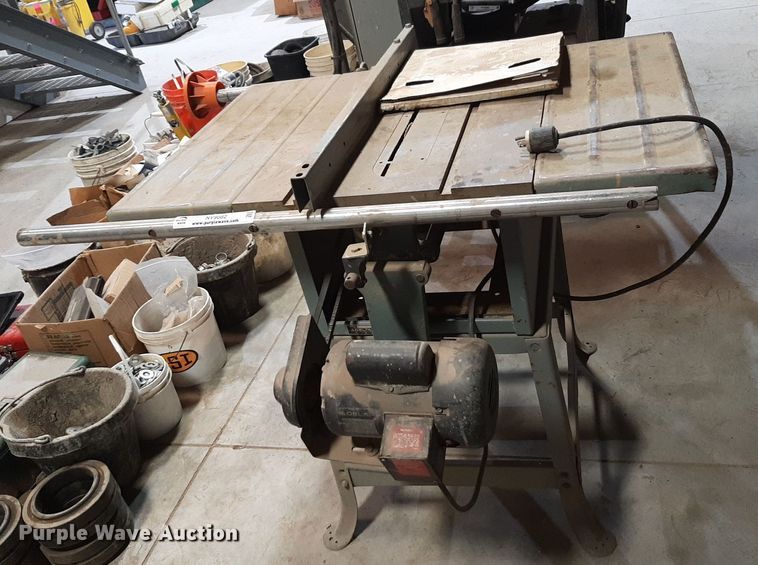 image for item NV9082 Delta Model 10 table saw