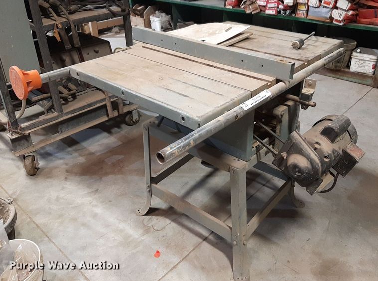image for item NV9082 Delta Model 10 table saw