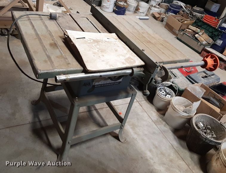 image for item NV9082 Delta Model 10 table saw