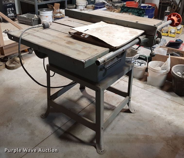 image for item NV9082 Delta Model 10 table saw
