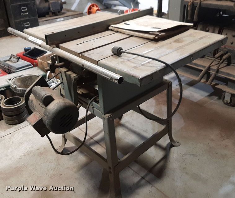 image for item NV9082 Delta Model 10 table saw
