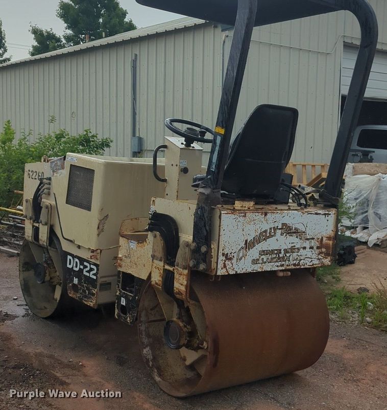 image for item NZ9638 Ingersoll Rand DD-22 double drum vibratory roller