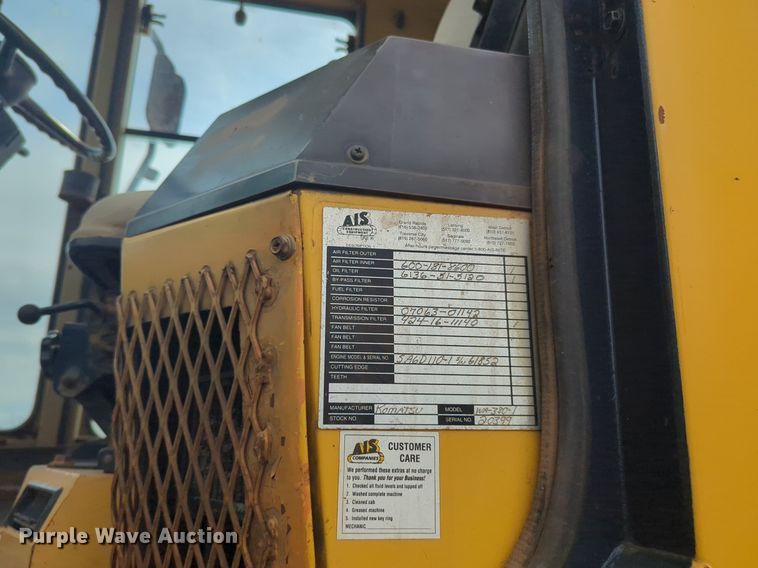 image for item NZ9660 1990 Komatsu WA380-1 wheel loader